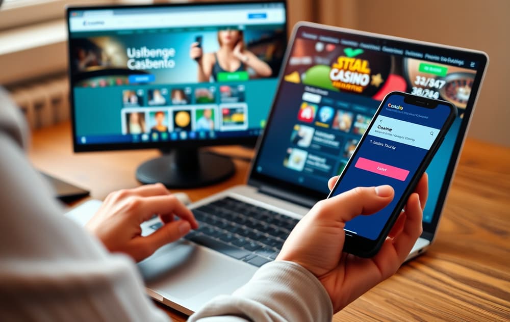Norsk spiller som tar ut gevinst via bankoverføring på nettcasino.